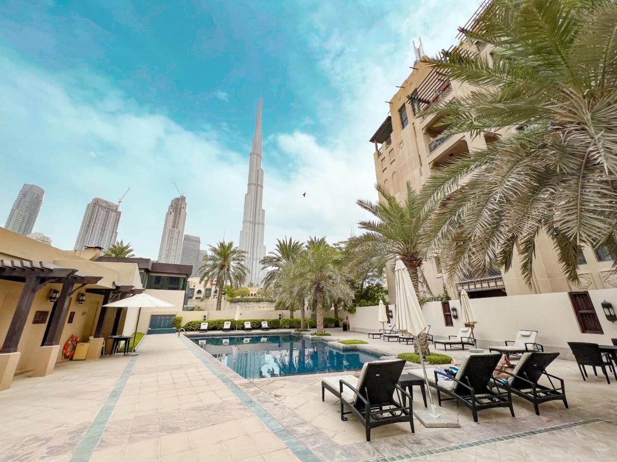 Trophy 2Br Aladdin Estate W Burj Khalifa View Lägenhet Dubai Exteriör bild